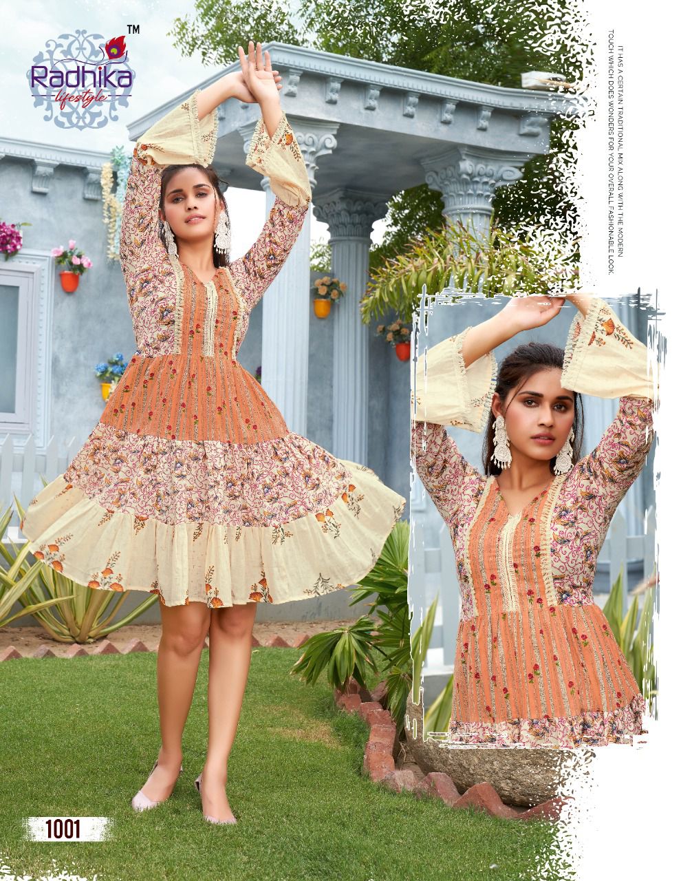 PANKH 1 New Stylish Designer Fancy Party Wear Short Kurti Collection